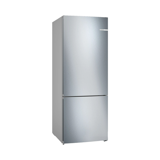 Bosch Series 4 NoFrost Bottom Freezer Refrigerator, 483 Liters, Silver - KGN55VI2E9