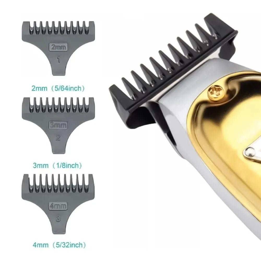 VGR Professional Electric Rechargeable Hair Trimmer, LED Display - VGR-062
