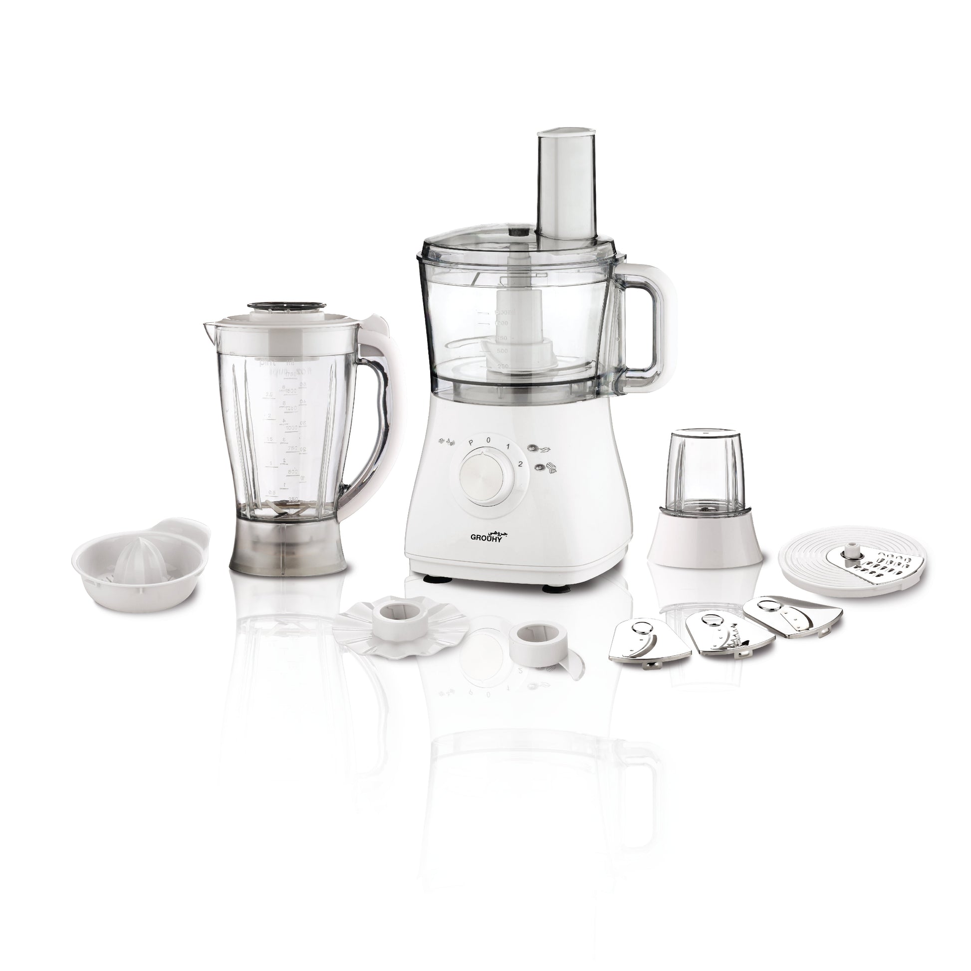 Grouhy 40 in 1 Food Processor 800 Watt, food processor, محضر الطعام, محضر طعام جروهي 40 في 1