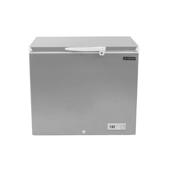 Fresh Extra Turbo Digital Chest Freezer, 270 Liters, Silver - 500003321