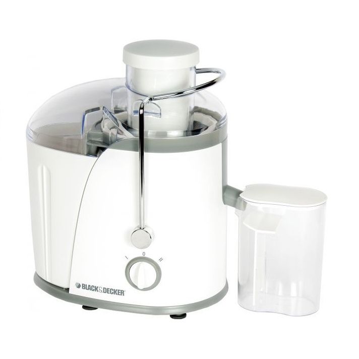 Black+Decker Juice Extractor, 400 Watt, White – JE400