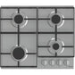 Gorenje Built-In Gas Hob, 60 cm, 4 Burners, Stainless Steel - G640EX
