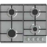 Gorenje Built-In Gas Hob, 60 cm, 4 Burners, Stainless Steel - G640EX