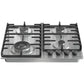 Gorenje Built-In Gas Hob, 60 cm, 4 Burners, Silver - GW642ABX