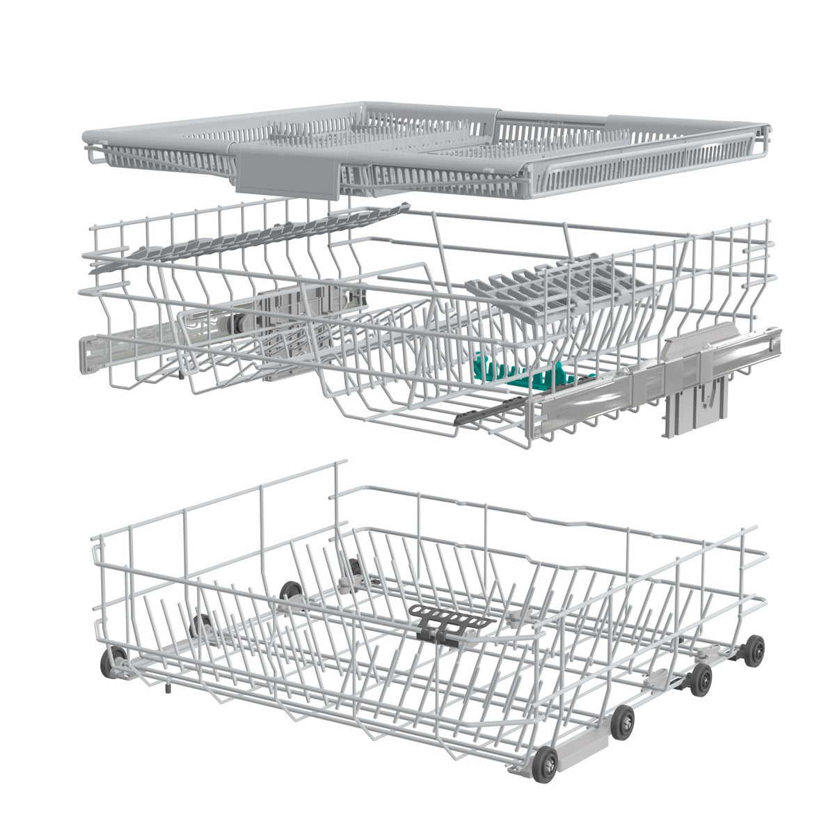 Gorenje Built-in Dishwasher, 16 Person, 60 cm, Silver - GS643D60X