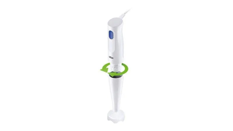 Braun MultiQuick 1 Hand Blender, 600ml, 450 Watt, White - MQ10.001P