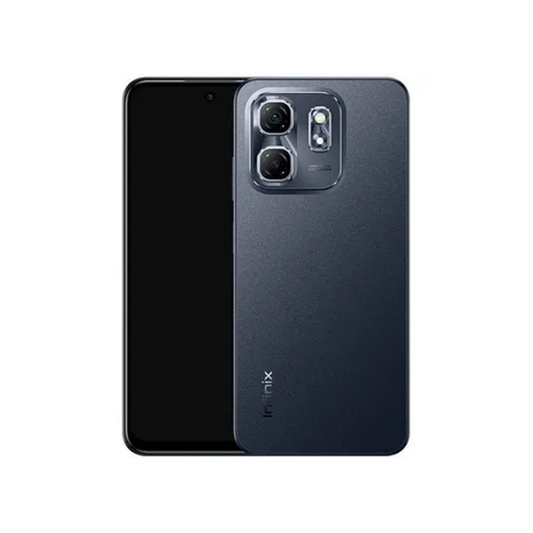 Infinix Hot 50i Dual SIM, 128GB, 6GB RAM, 4G LTE - Sleek Black