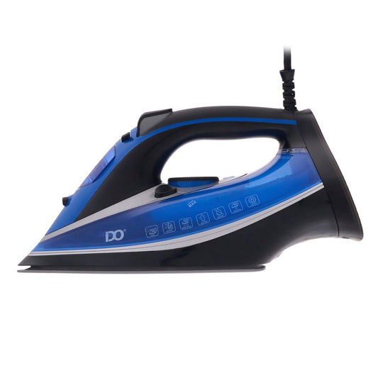 iDO Steam Iron, 400 ml, 2800 Watt, Black & Blue - SI2800-BBK