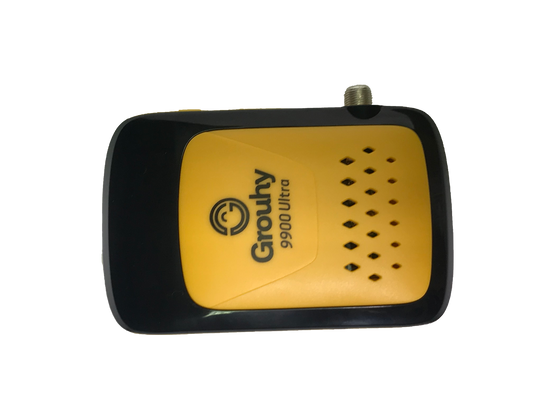 Grouhy Full HD Satellite Receiver Mini - Yellow × Black - 9900 Ultra