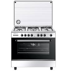 Royal Gas Fast Gas Cooker, 5 Burners, 90 cm, Stainless Steel - 2010263