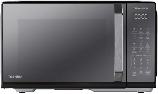 Toshiba Solo Microwave 25 Liter, 900 Watt, With Inverter Technology, Black - MW3-EM25PEI(BK)