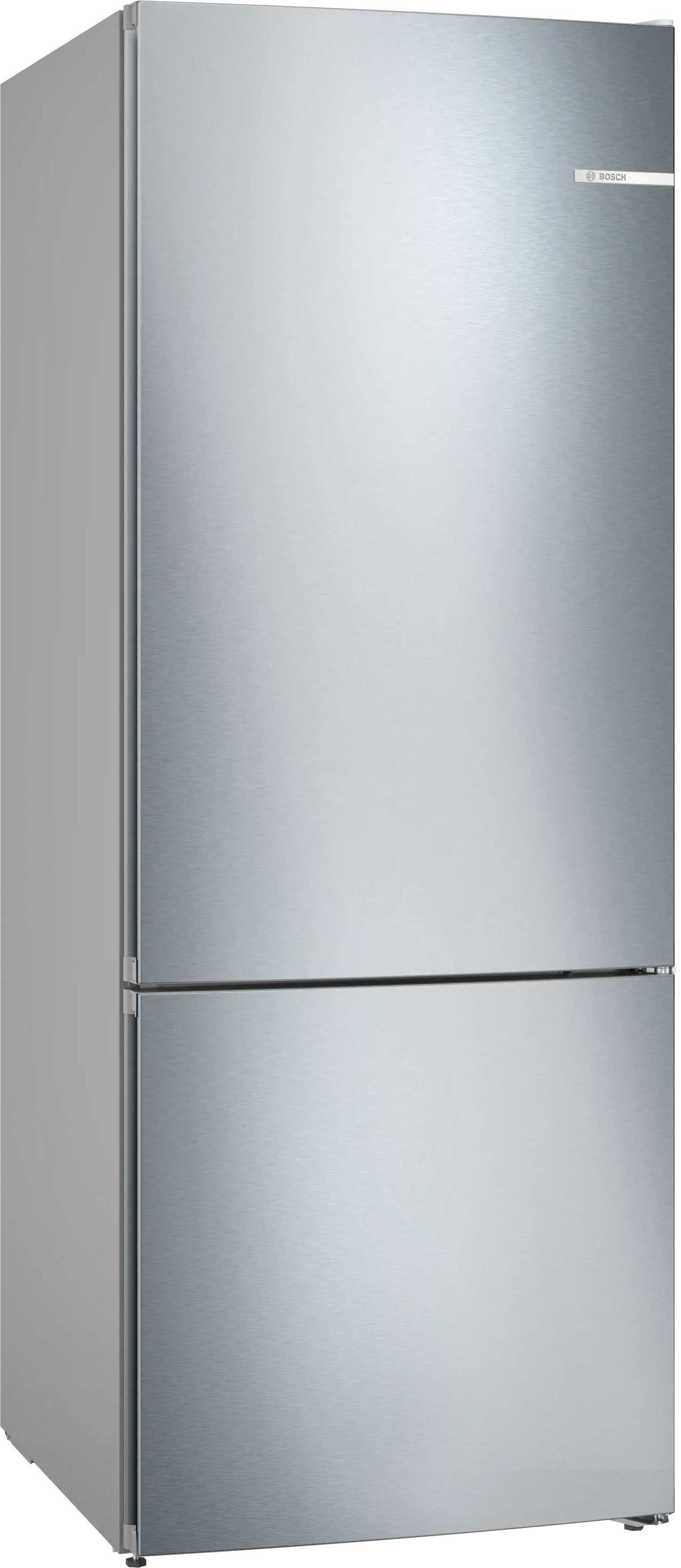 Bosch Series 4 NoFrost Bottom Freezer Refrigerator, 483 Liters, Silver - KGN55VI2E9