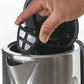 Mienta Electric Kettle, 1.7 Liter, 2150 Watt, Stainless Steel - EK20920A