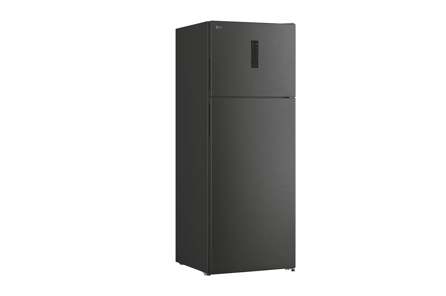 LG No Frost Top Freezer Refrigerator, 450 Liters, Black - GTF452SSAN