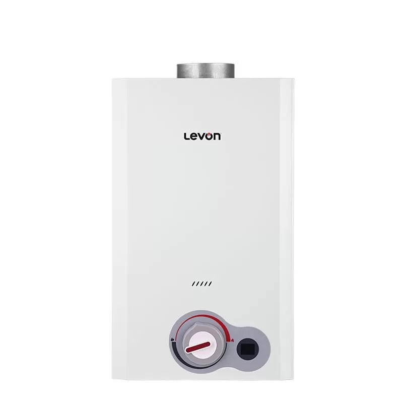 Levon Digital Gas Water Heater, 10 Liter, White - 6518120