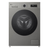 LG ThinQ (Wi-Fi) Front Load Washing Machine, 8 kg, Platinum Silver - F4Y2TYGYP