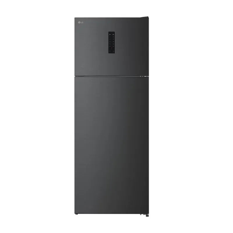 LG No Frost Top Freezer Refrigerator, 450 Liters, Black - GTF452SSAN