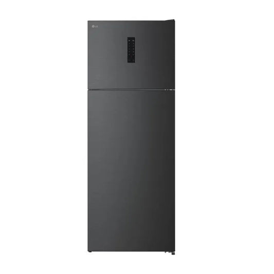 LG No Frost Top Freezer Refrigerator, 450 Liters, Black - GTF452SSAN