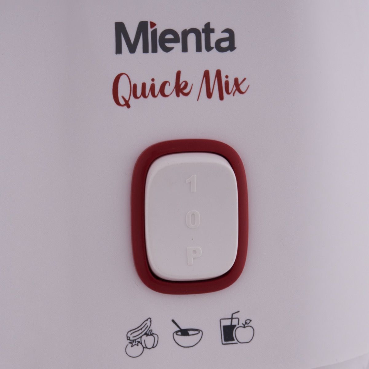 Mienta Blender Quick Mix 400Watt, White - BL1261A