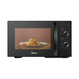 Midea Mechanical Solo Microwave, 25 Liters, Black - MM8P022VV