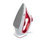 Braun TexStyle 1 Steam Iron, 1900 Watt, Red & White - SI1019