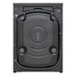 LG 8 kg, Front Load Washing Machine, Black- F2T2TYM1S