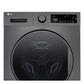 LG 8 kg, Front Load Washing Machine, Black- F2T2TYM1S