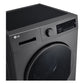 LG 8 kg, Front Load Washing Machine, Black- F2T2TYM1S