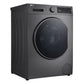 LG 8 kg, Front Load Washing Machine, Black- F2T2TYM1S