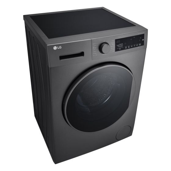 LG 8 kg, Front Load Washing Machine, Black- F2T2TYM1S