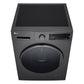 LG 8 kg, Front Load Washing Machine, Black- F2T2TYM1S