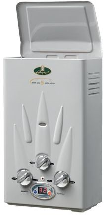 Kiriazi Digital Gas Water Heater, 5 Liters - KGH5