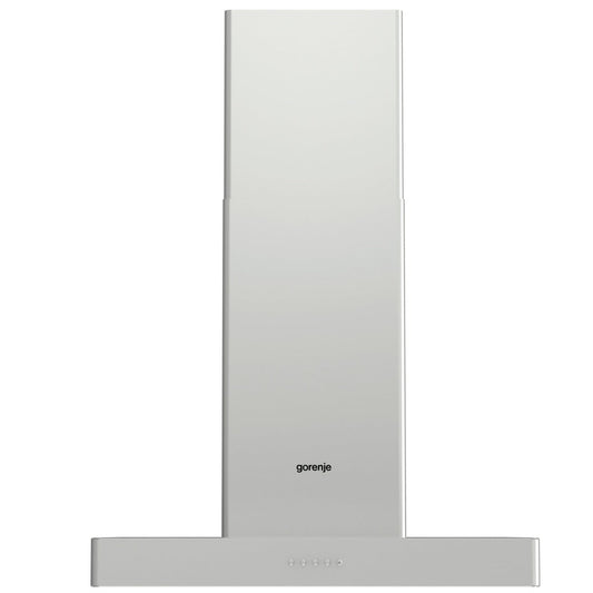 Gorenje Wall Mounted T- Shape Hood, 60 cm, 298 m3/h, Stainless Steel - PWHT628EX