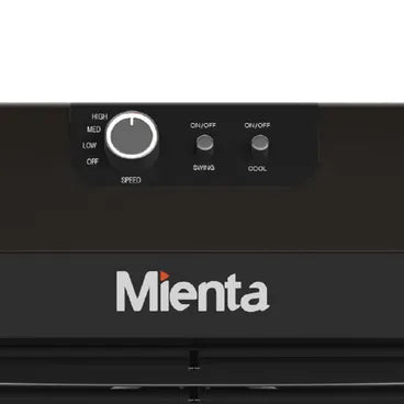 Mienta Air Cooler, 85 Liter, Black - AC49138A