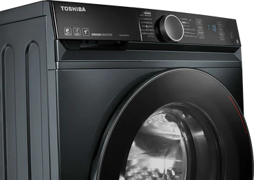 Toshiba T15 Digital Front Load Full Automatic Washing Machine With Inverter Technology, 10.5 kg, With Dryer 7 kg, Morandi Grey - TWD-BM115GF4EG(MK)