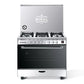 Royal Gas Caesar Digital Gas Cooker, 90 cm, 5 Burners, Stainless Steel - 2010294