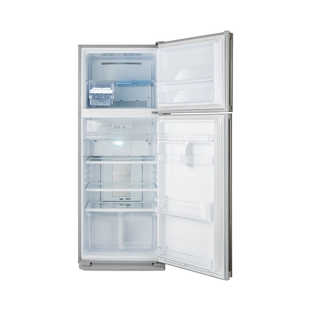 Sharp Freestanding No Frost Digital Refrigerator, 385 Litre, Stainless Steel - SJ-PC48A(ST)