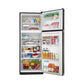 Sharp Freestanding No Frost Refrigerator, 396 Litre, Black - SJ-48C(BK)