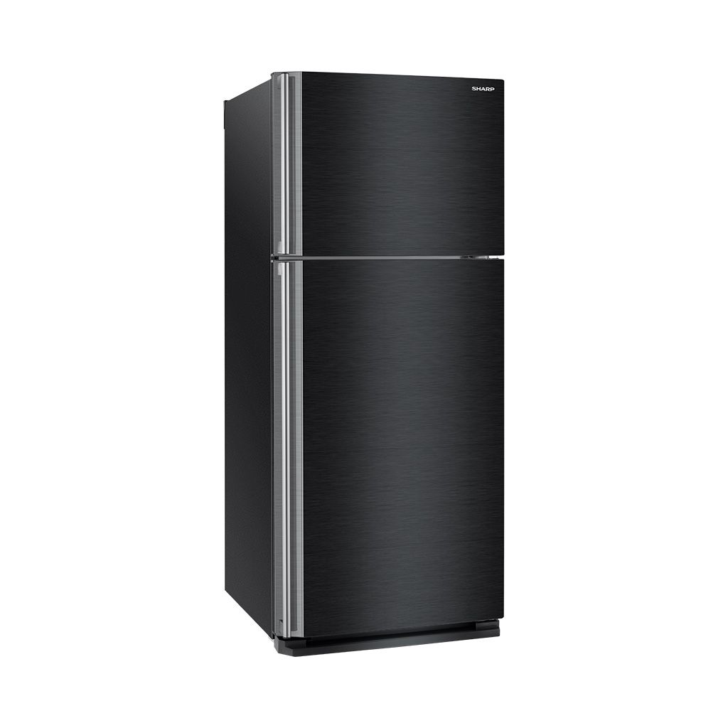 Sharp Freestanding No Frost Refrigerator, 396 Litre, Black - SJ-48C(BK)