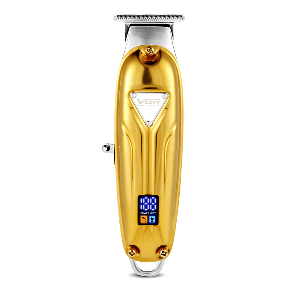 VGR Professional Electric Rechargeable Hair Trimmer, LED Display - VGR-062