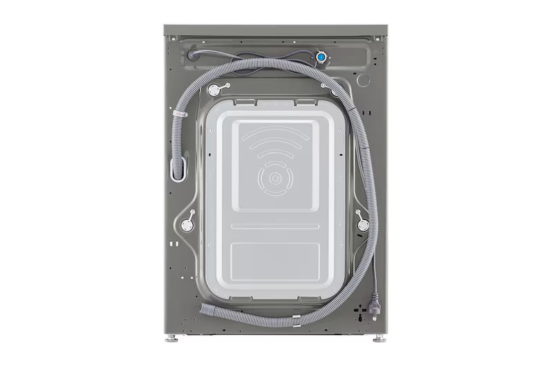 LG ThinQ (Wi-Fi) Front Load Washing Machine, 9 kg, Platinum Silver - F4Y2VYGYP