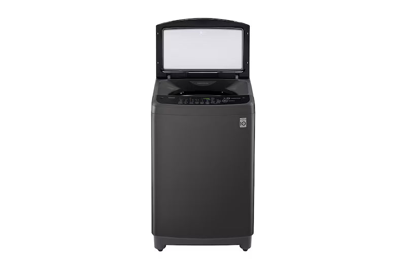 LG Smart Top Load Automatic Washing Machine With Inverter Technology, 13 kg, Black - T1366NEHG2
