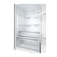 LG No Frost Top Freezer Refrigerator, 523 Liter, With Inverter Motor, Silver - GTF522PVAN