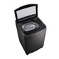 LG Smart Top Load Automatic Washing Machine With Inverter Technology, 13 kg, Black - T1366NEHG2