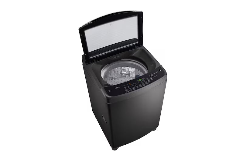 LG Smart Top Load Automatic Washing Machine With Inverter Technology, 13 kg, Black - T1366NEHG2