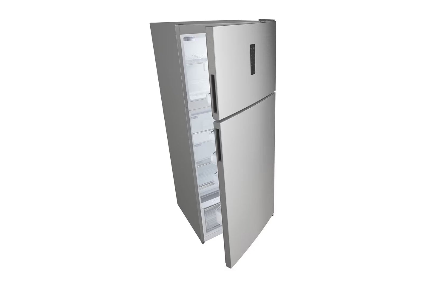 LG No Frost Top Freezer Refrigerator, 523 Liter, With Inverter Motor, Silver - GTF522PVAN