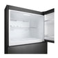 LG No Frost Top Freezer Refrigerator, 450 Liters, Black - GTF452SSAN