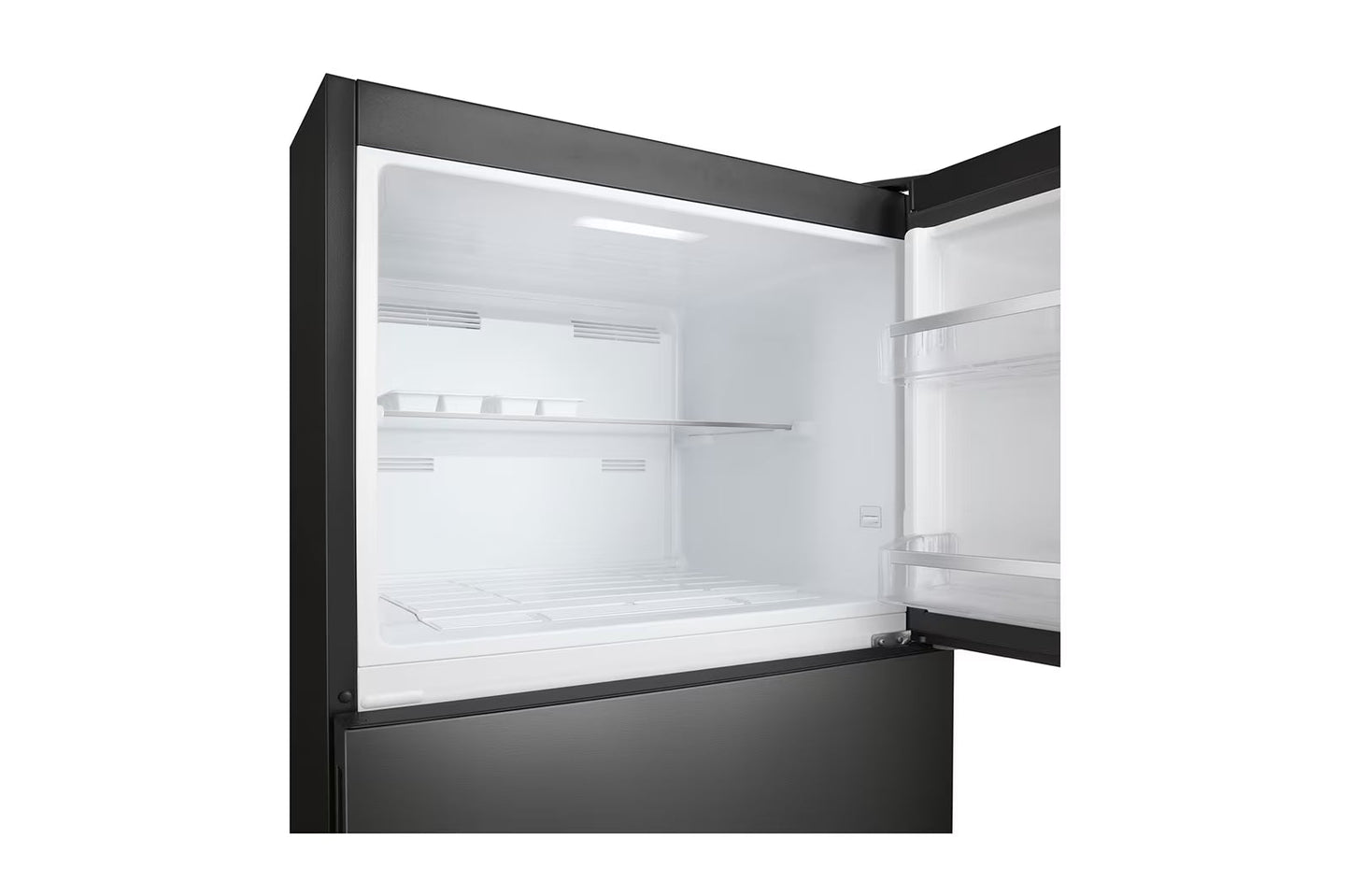 LG No Frost Top Freezer Refrigerator, 450 Liters, Black - GTF452SSAN
