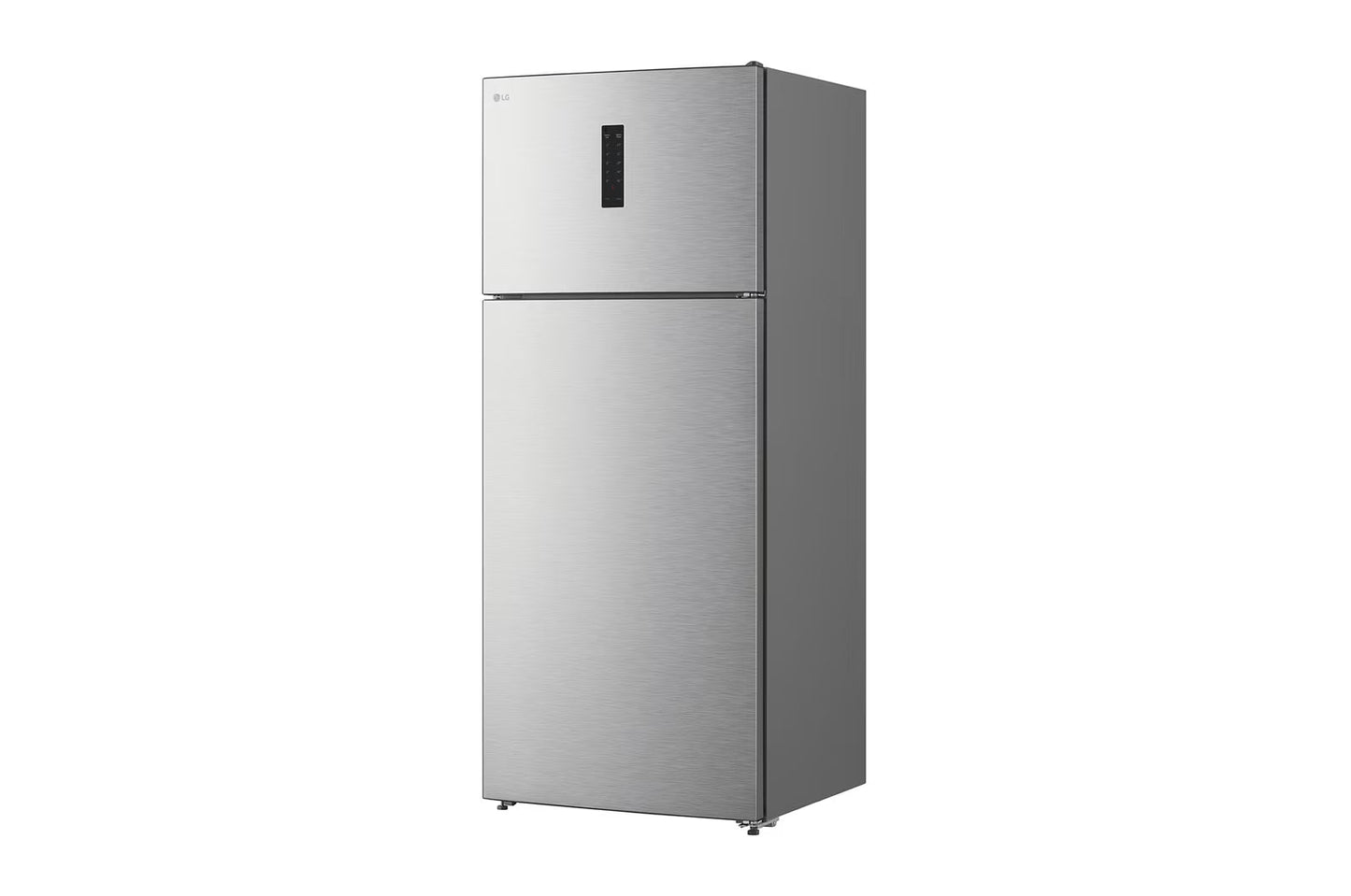 LG No Frost Top Freezer Refrigerator, 523 Liter, With Inverter Motor, Silver - GTF522PVAN