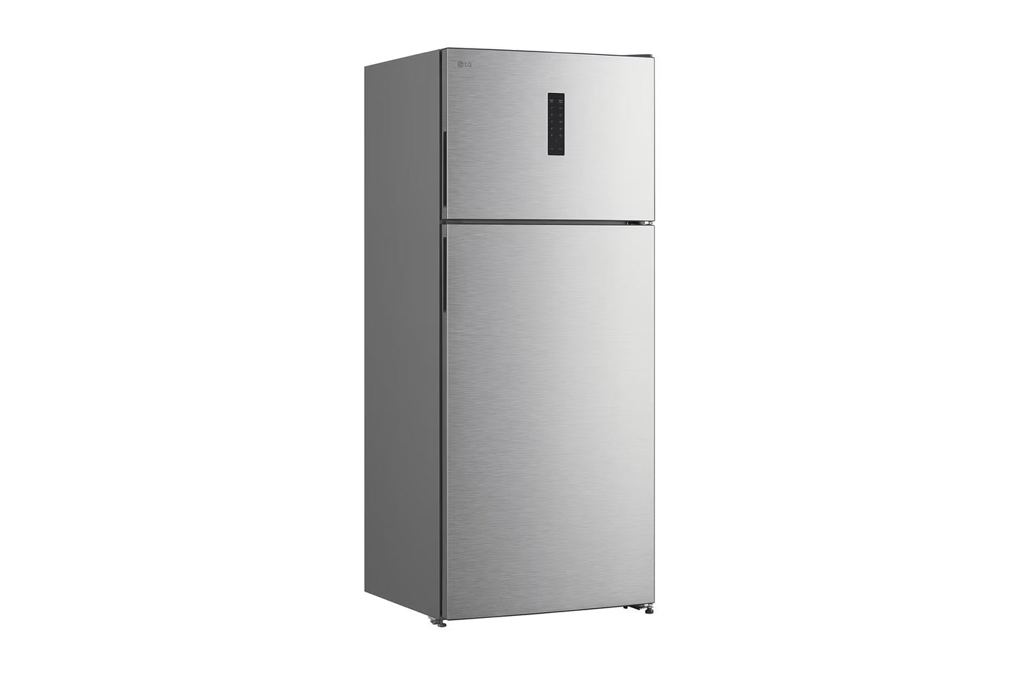 LG No Frost Top Freezer Refrigerator, 523 Liter, With Inverter Motor, Silver - GTF522PVAN